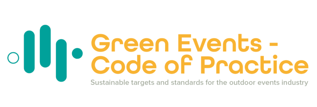 Green events code of practice logo