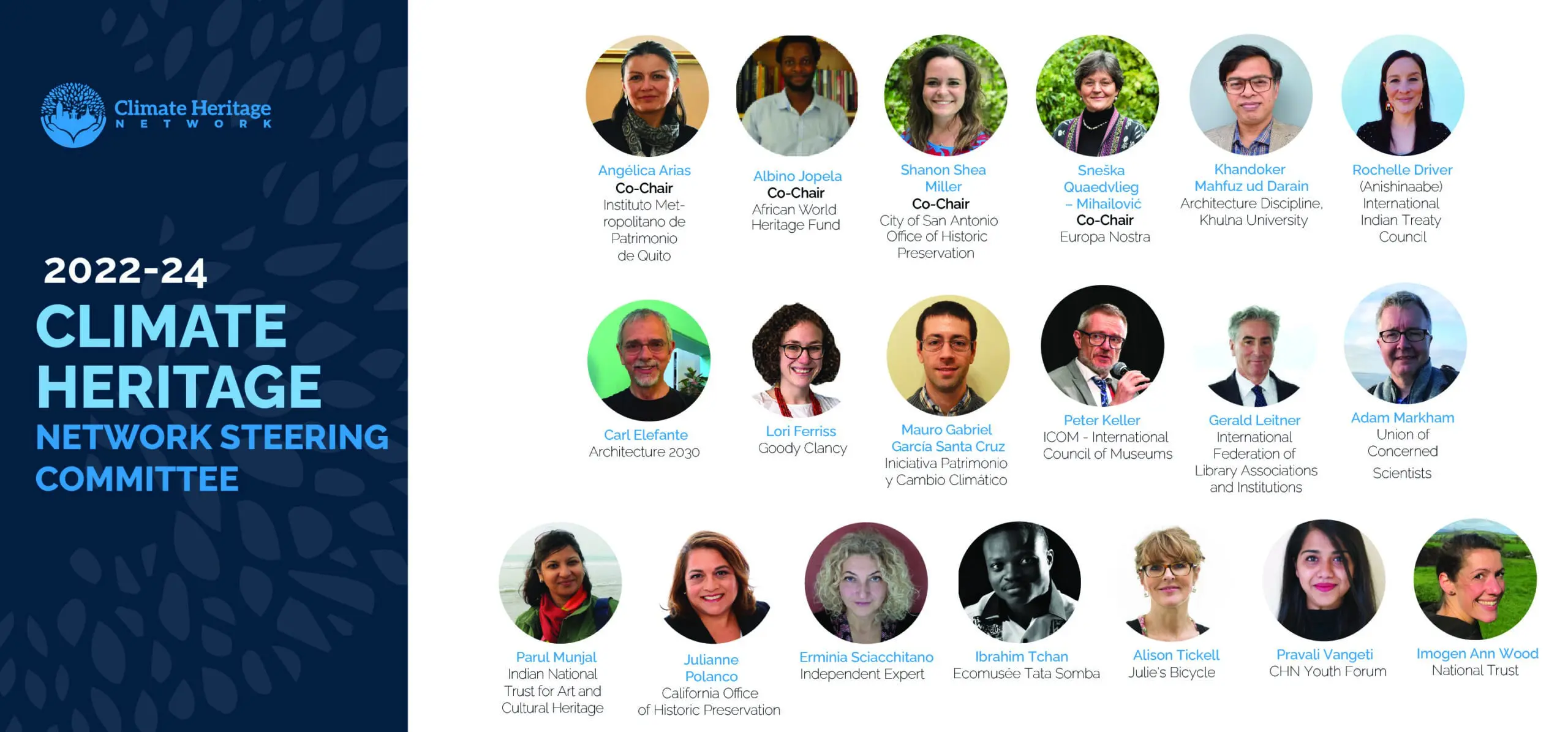 CHN steering group headshots