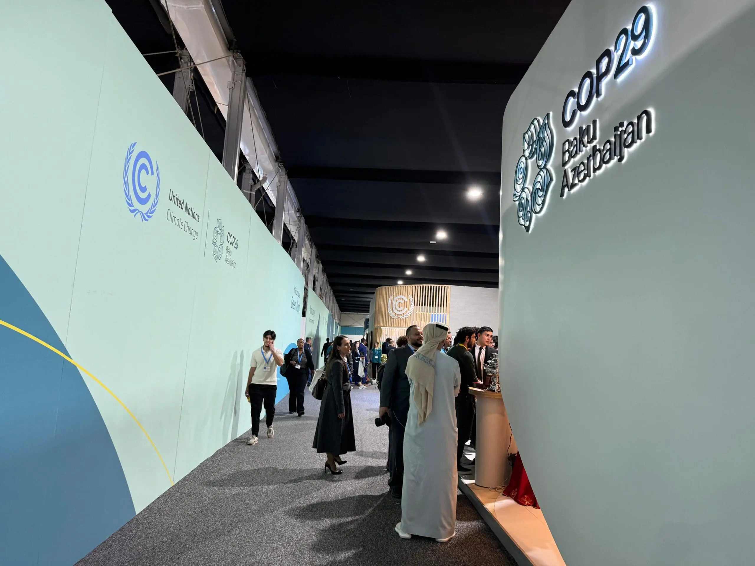COP29 indoors