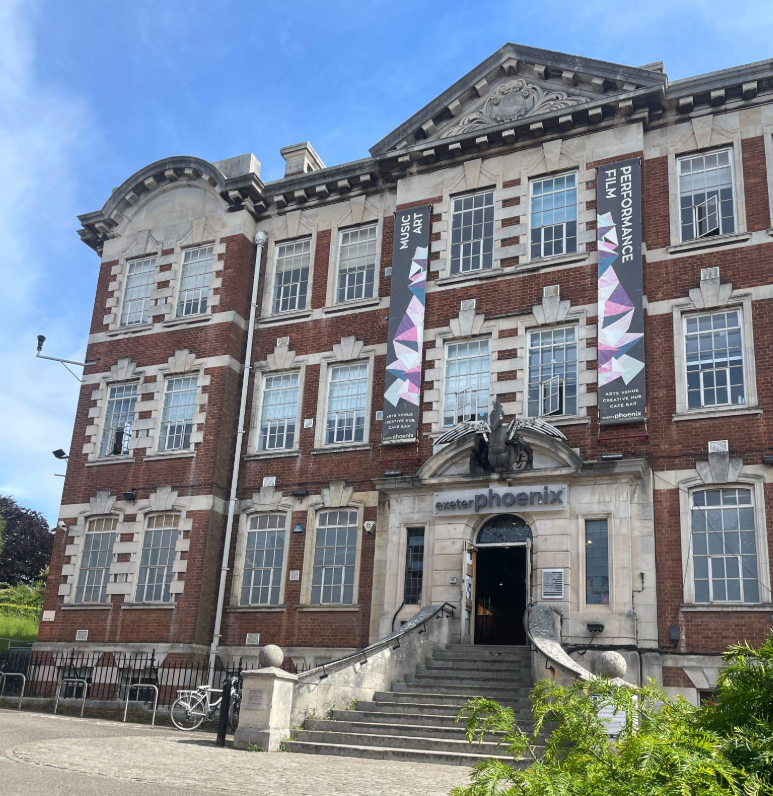Front of Exeter Phoenix building