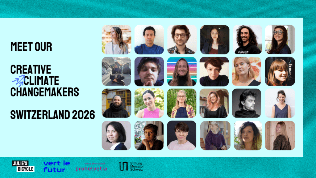 Creative Climate Changemakers Switzerland 2026: Participants Announced ...